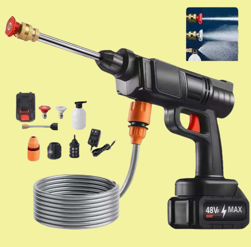 Double Battery Car Washer Gun